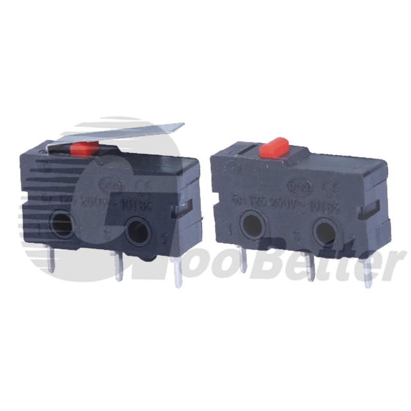 Micro Microswitch Limit Switch Long Curved Roller Lever Snap Action Limit Switch