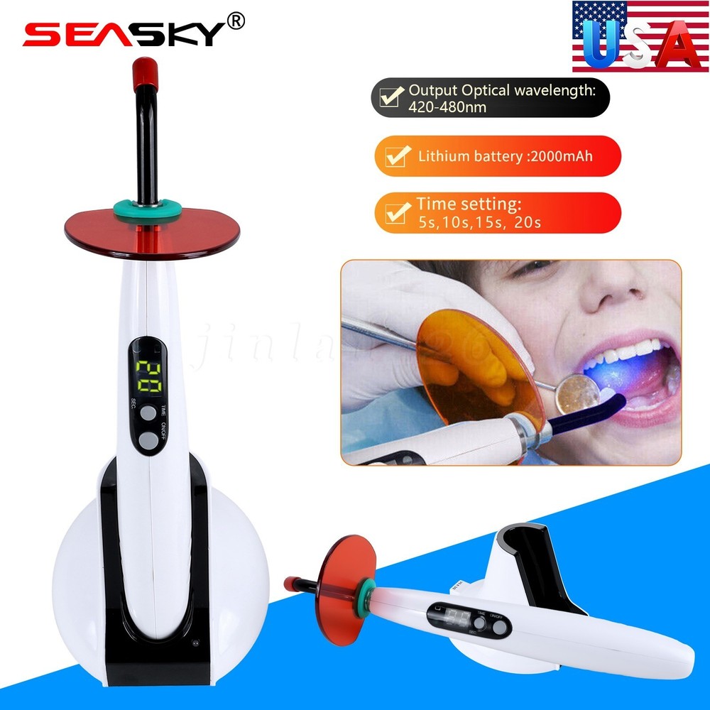 LED.B Dental Wireless Curing Light Dentist Cordless Curing Lamp