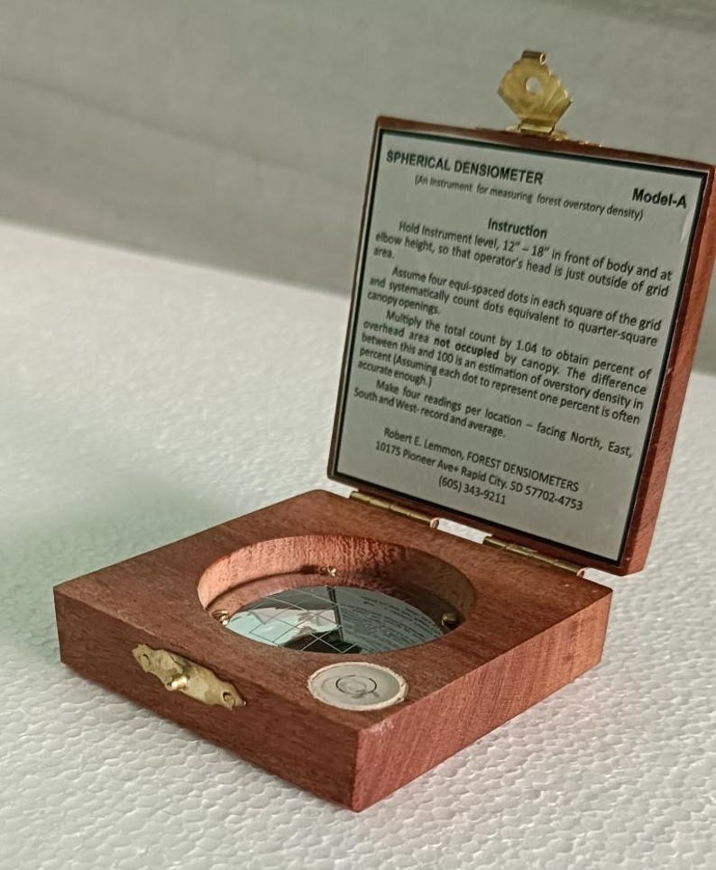 Crown Densiometer-Essential Tool for Scientific Collectors Forestry Enthusiasts