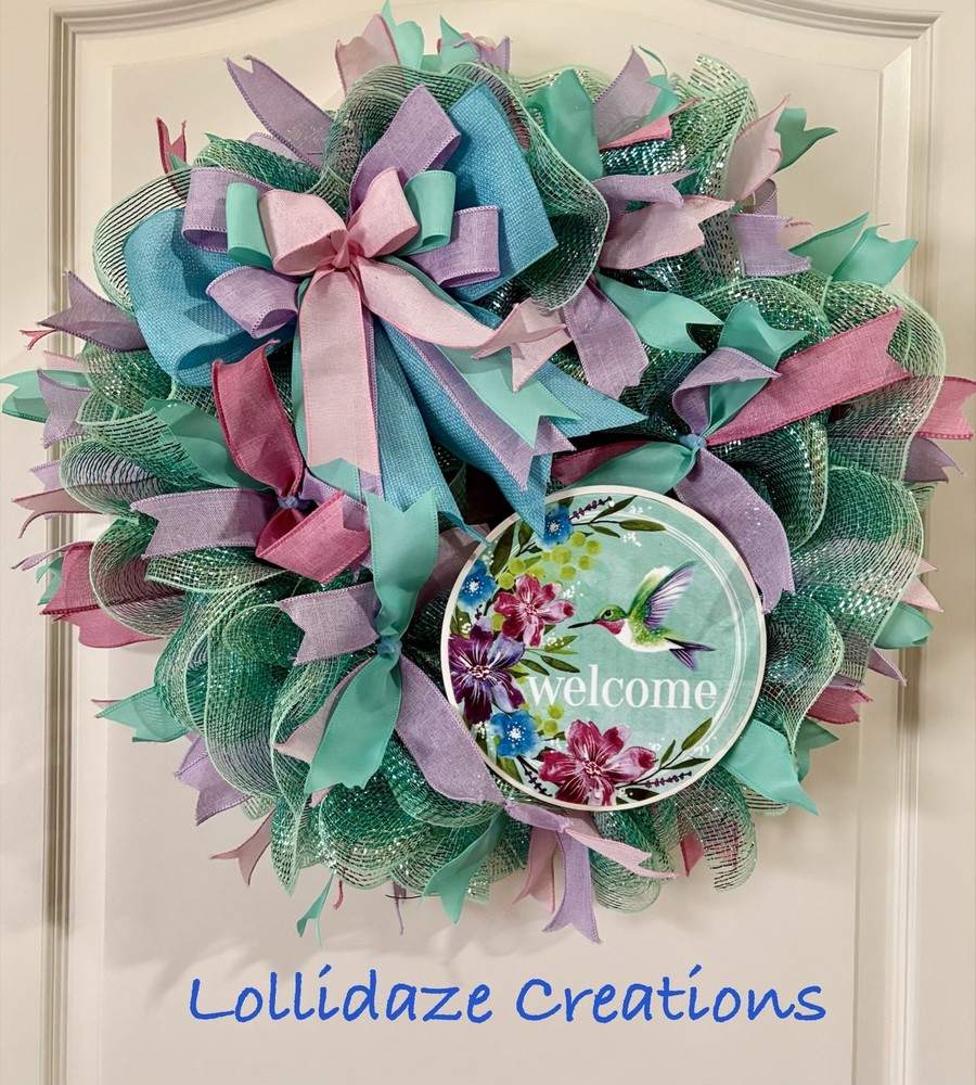 Spring/Summer Hummingbird Wreath