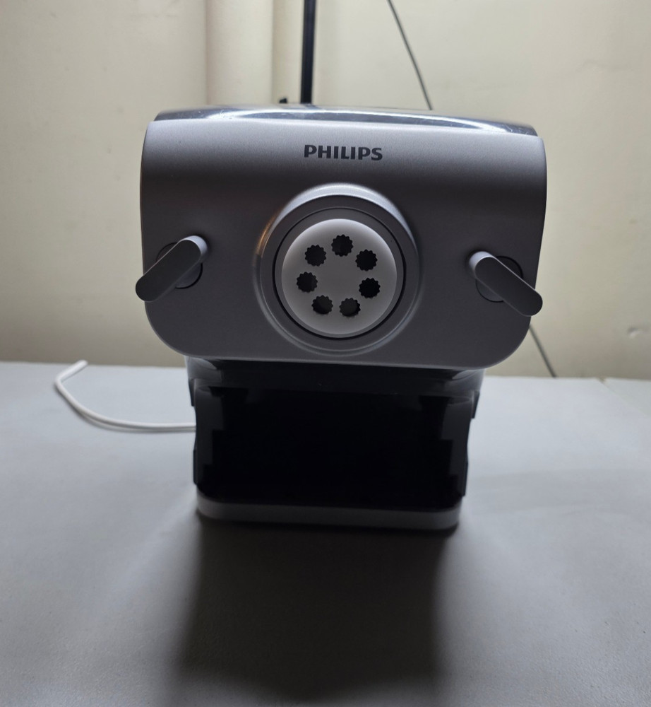 Philips Premium Automatic Pasta Maker HR2358 Gray w/ Accessories Tested READ
