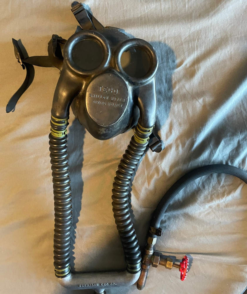 🔥 WW2 Thompson Engineering Shallow Water Diving Mask