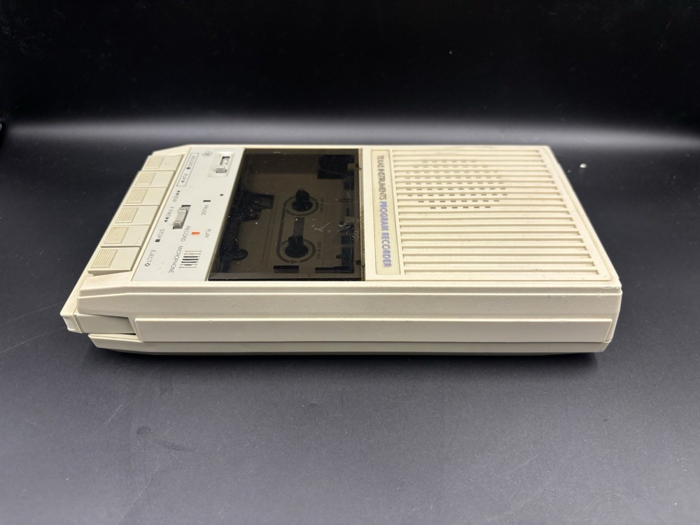 Texas Instruments Program Recorder Model PHP2700 Portable Cassette Player 1980’s