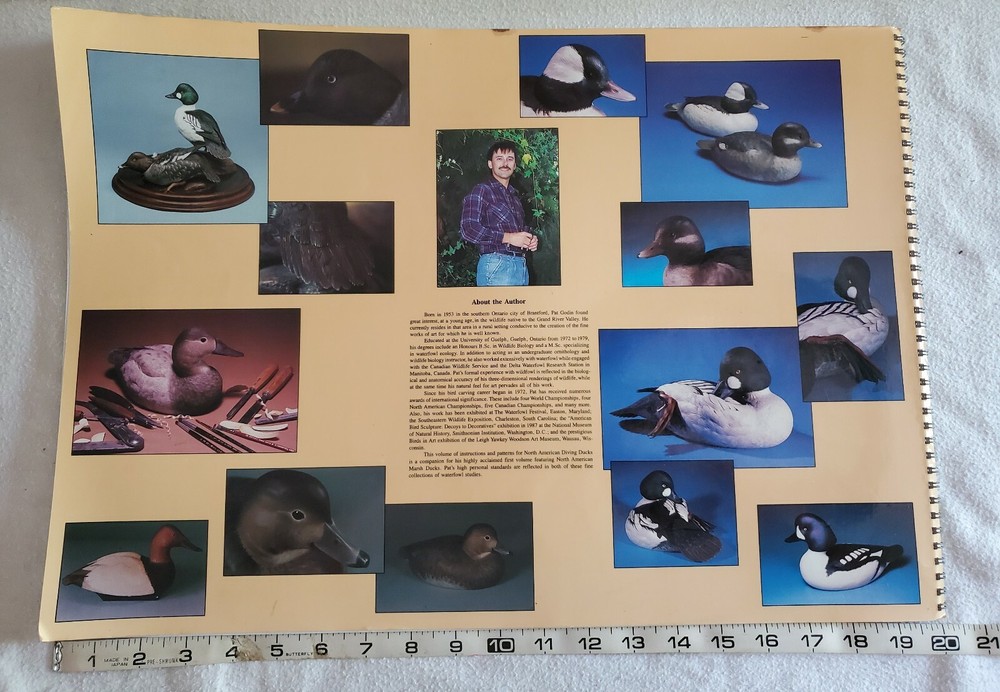 Championship Waterfowl Patterns Vol 2 by Patrick Godin, 1987, SIGNED