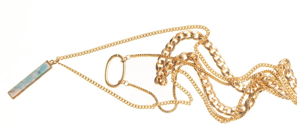 Three Row Layered Necklace