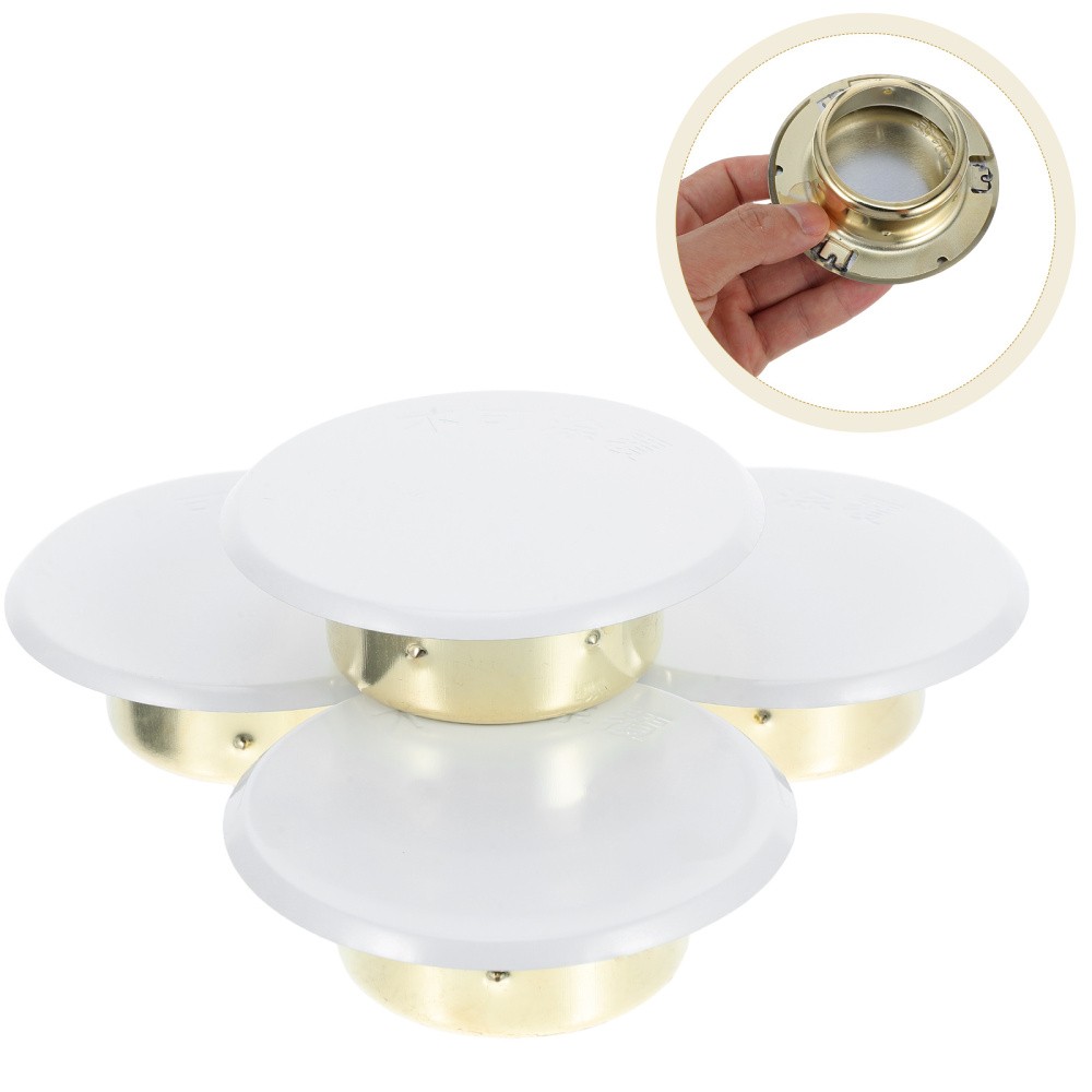 4 Pcs Automatic Fire Decorative Cover Sprinkler System Concealed