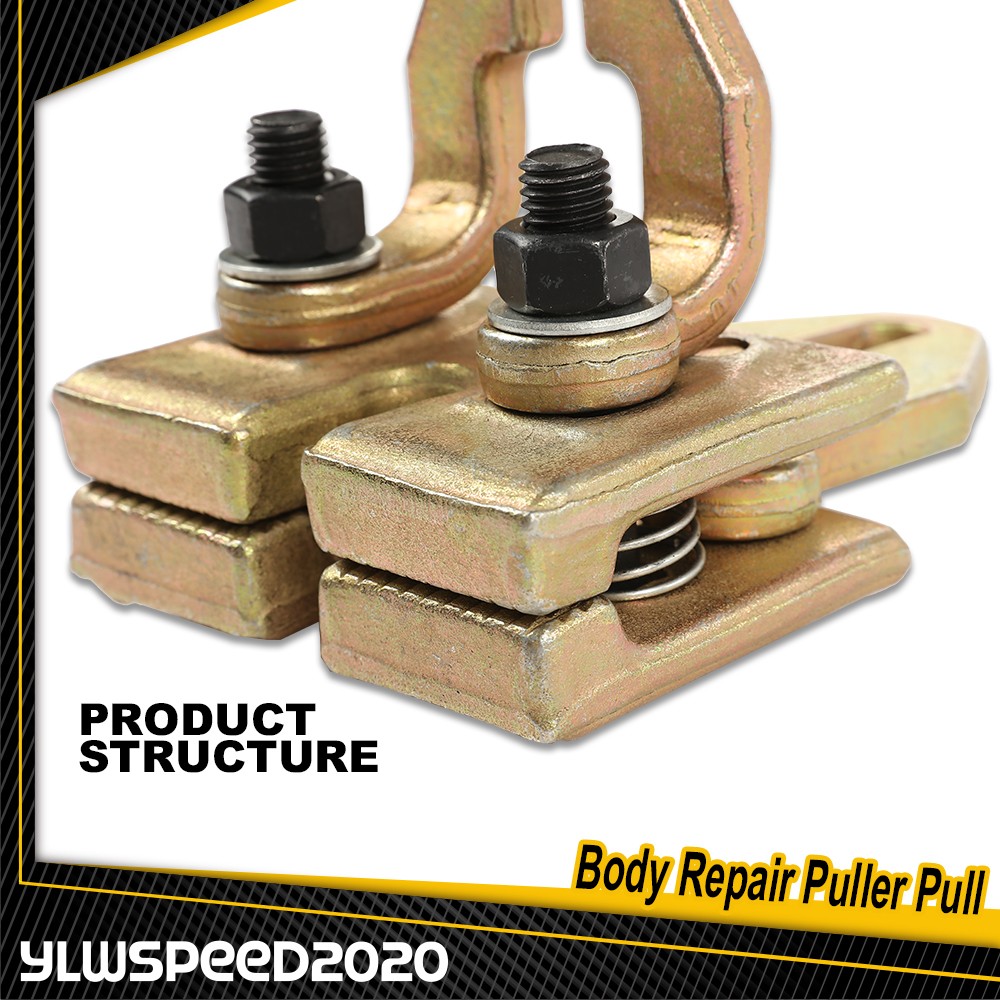 5 Ton Self-Tightening Frame Auto Body Repair Pull Back Clamp Puller Dent Tool