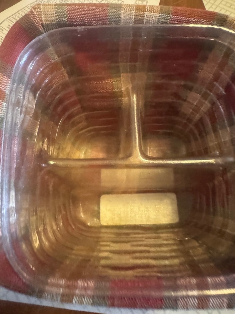 longaberger small desktop basket 2003