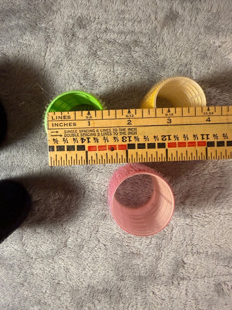 Self-Grip Hair Rollers 29 Pieces Various Sizes