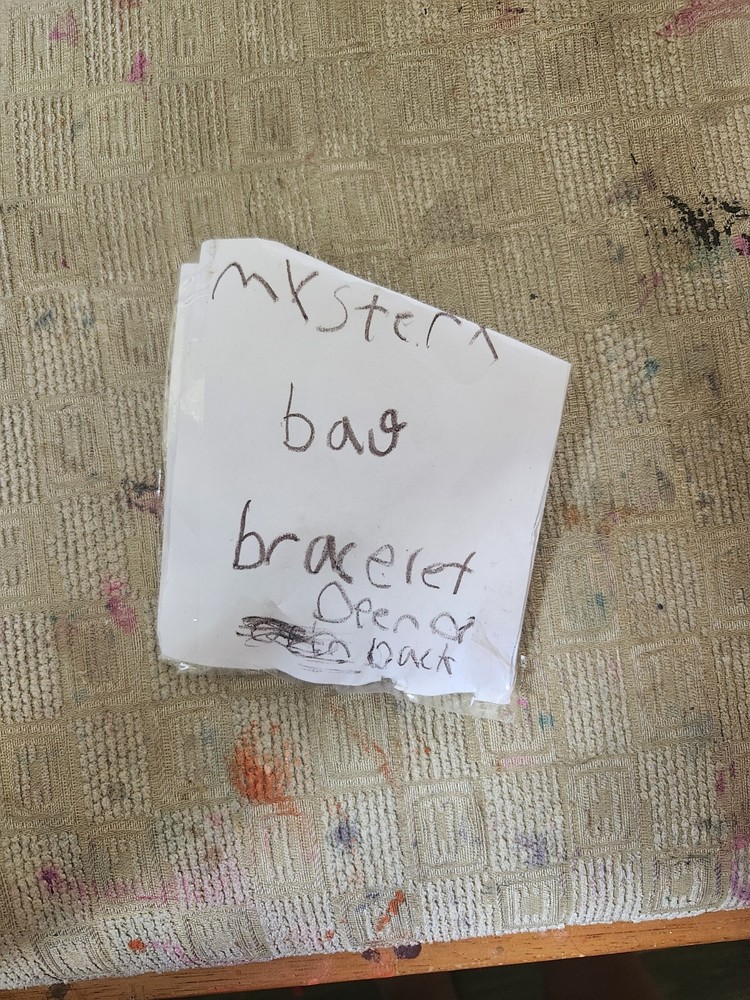 homemade bracelet