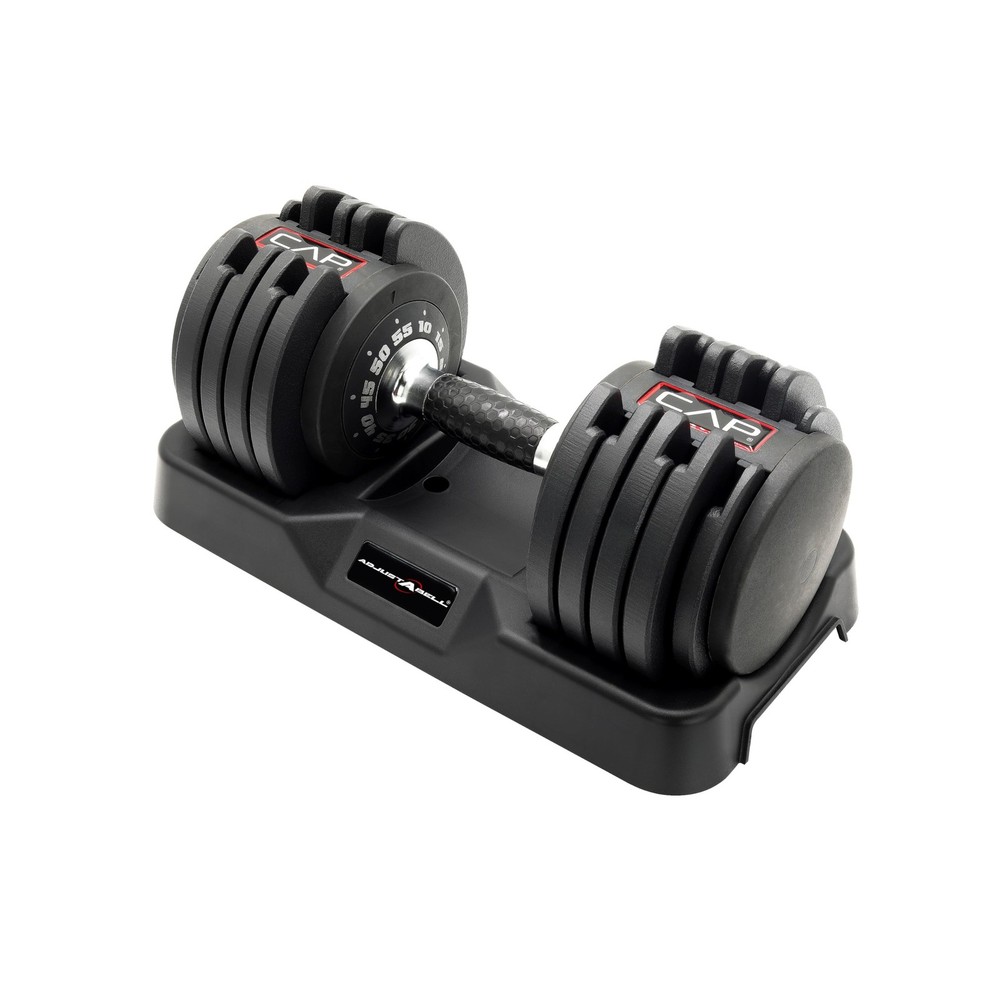 CAP Barbell ADJUSTABELL Adjustable Round Dumbbell Weights - Singles... Fast Ship