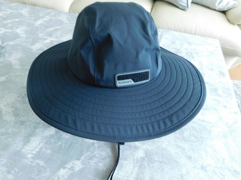 Simms Gore-Tex Guide Sombrero, black One Size