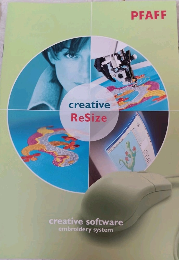 Pfaff PC CREATIVE SUITE Software W/DONGLE HTF 4 WINDOWS Gently Used Orig $2000.