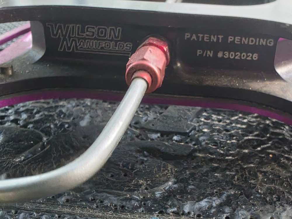 Wilson 4150 Billet Single Stage Nitrous Plate System W/Burst Panel Spacer