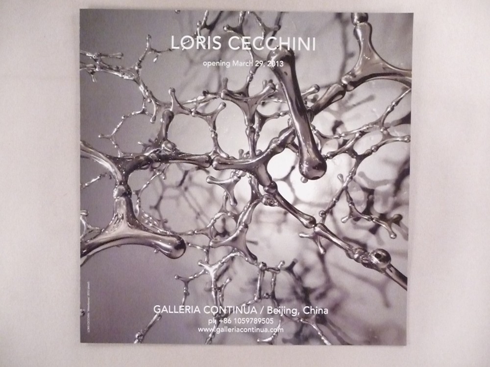 Loris Cecchini MAGAZINE AD - 2013