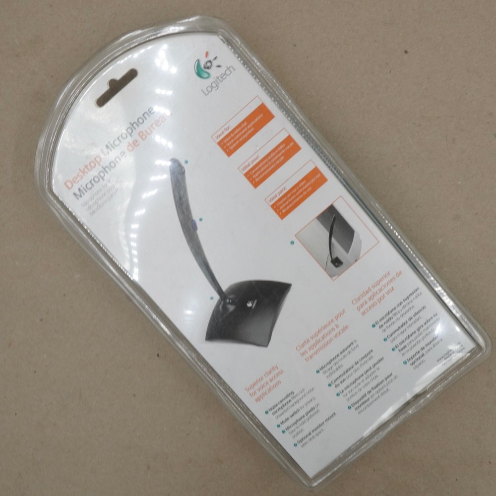 Logitech 980240-0403 Desktop Microphone Black