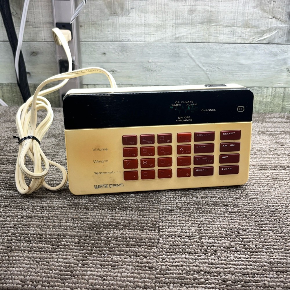 Vintage West Bend Kitchen Controller Mult-function Advanced Appliance 20198