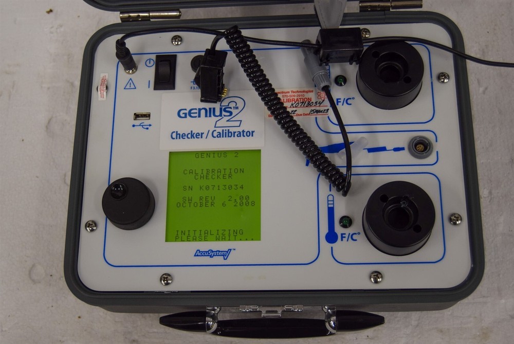 Accusystems Genius 2 Thermometer Checker Calibrator (S19-0)