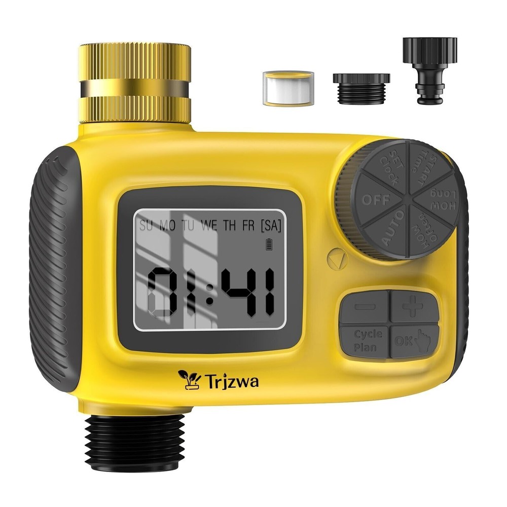 Sprinkler Timer, Water Timer, Programmable Hose Brass Faucet Timer for Garden