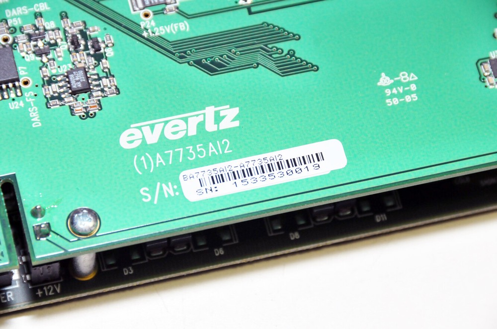 Evertz 7736CD2-A4 Dual Composite Decoder with 3RU Backplane