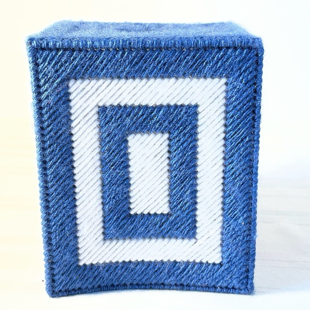 Chicago Cubs Tissue Box Cover Square Handmade