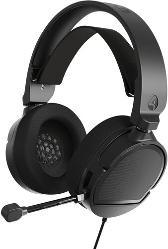 PC Accessory: Wired Headset - 4Gamers ECLIPSE Premium Gaming Headset Black: Comp