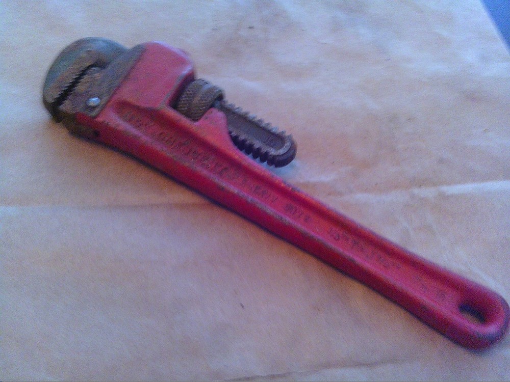 Crescent 10" Pipe Wrench Made In USA