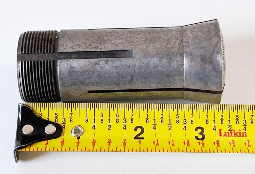 7/32" HARDINGE 5C Round Collet External & Internal Threads USA .2187"