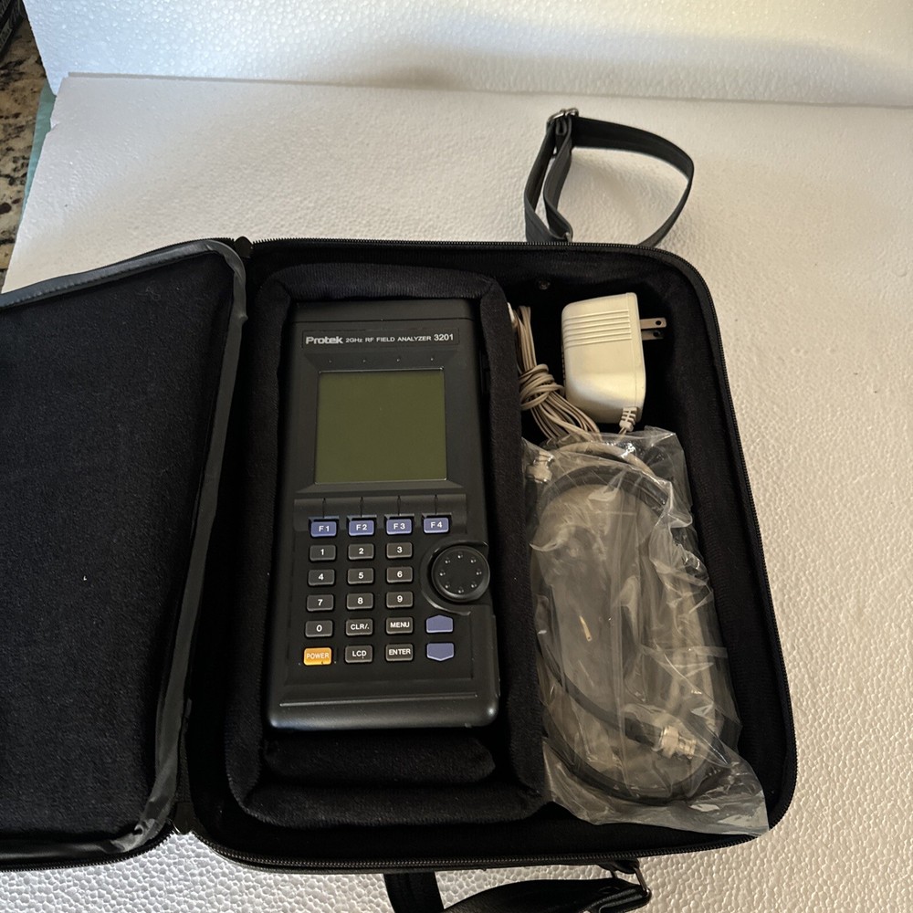 Protek 3201 2GHz Hand-Held RF Field Signal Strength Analyzer