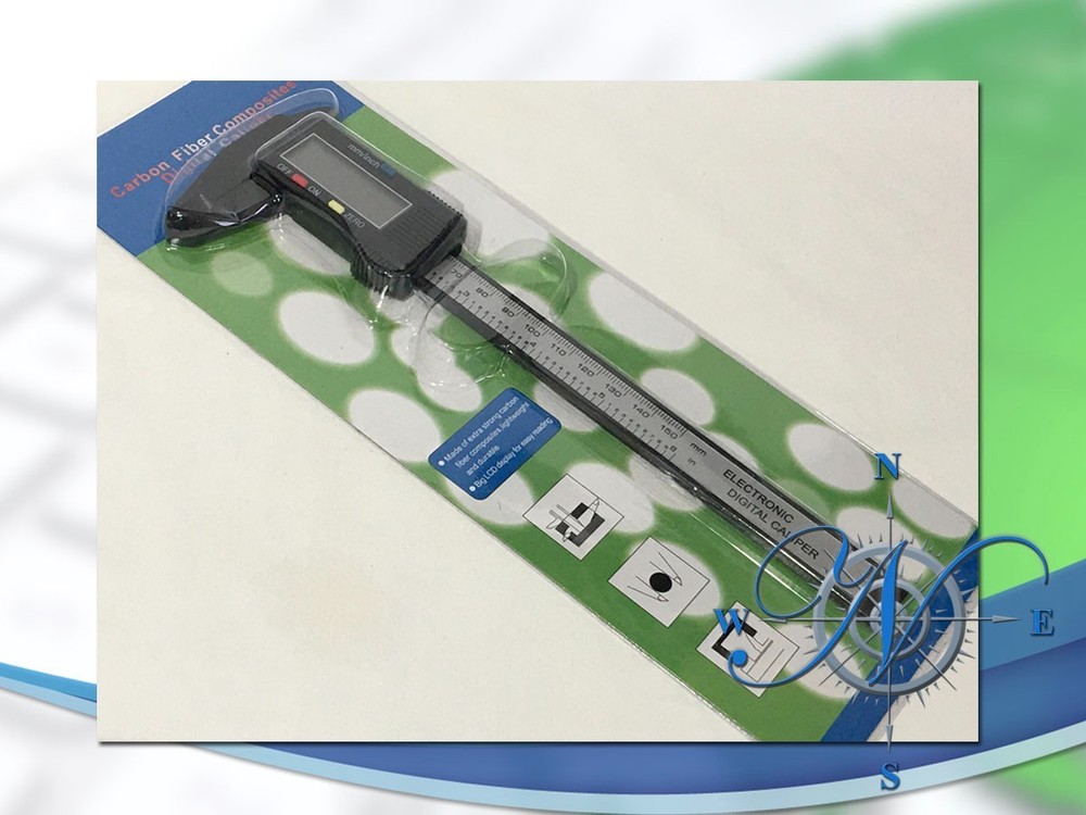 Electronic Carbon Fiber Composites Digital Caliper