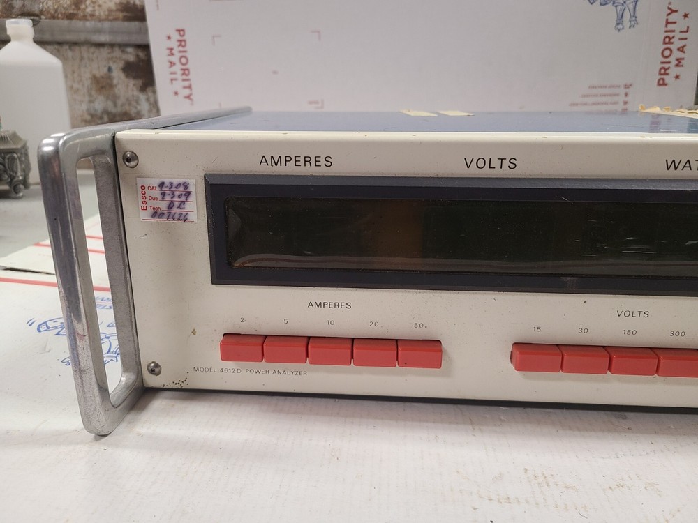 Magtrol Model 4612B DIGITAL POWER ANALYZER