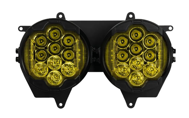 Hogworkz Harley? Road Glide Goldtooth? Performance LED Headlight '15-'24