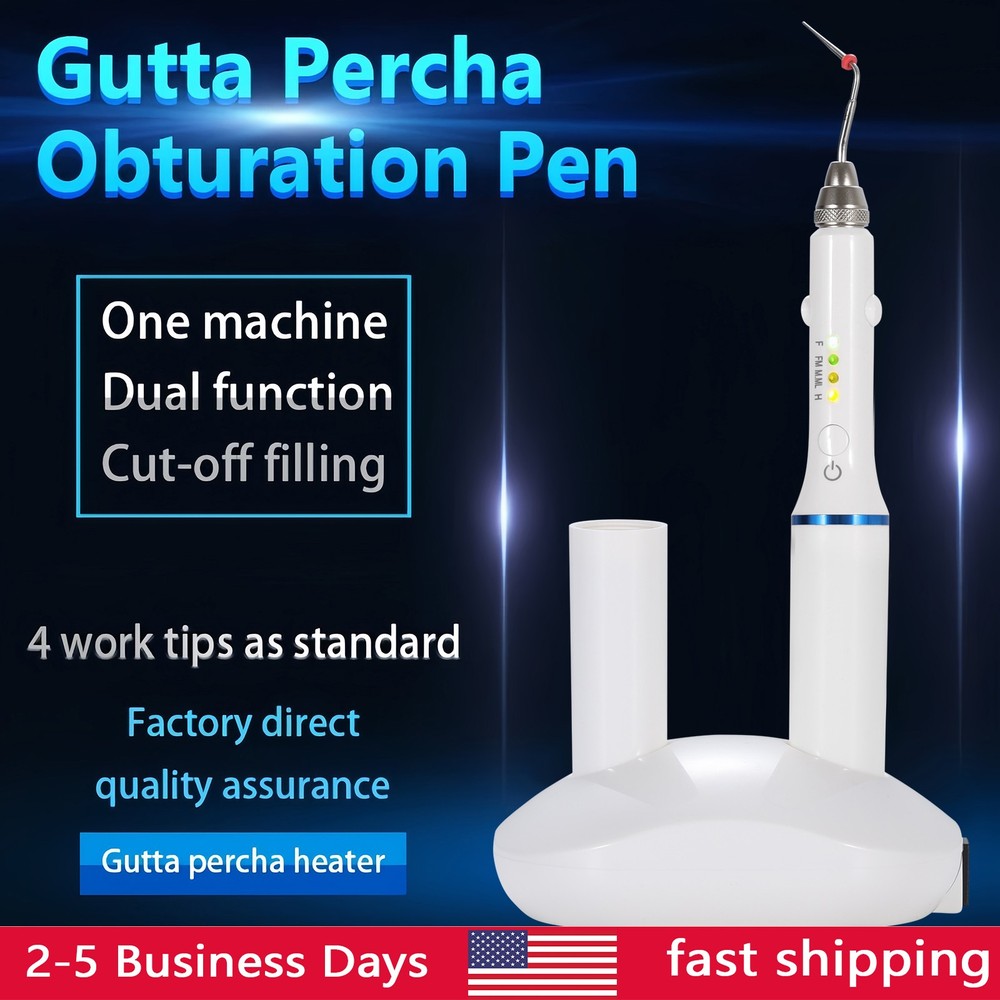 Gutta-Percha Cordless Obturation Device Dual Heat Source NEW!