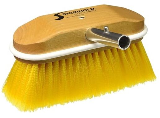 8" Soft Brush f/Windows, Hulls, & Wheels
