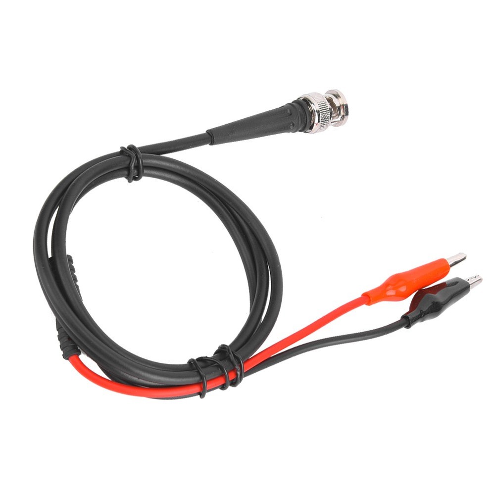 90cm 50Ω BNC Clip Coaxial Cable Function Generator Testing Line