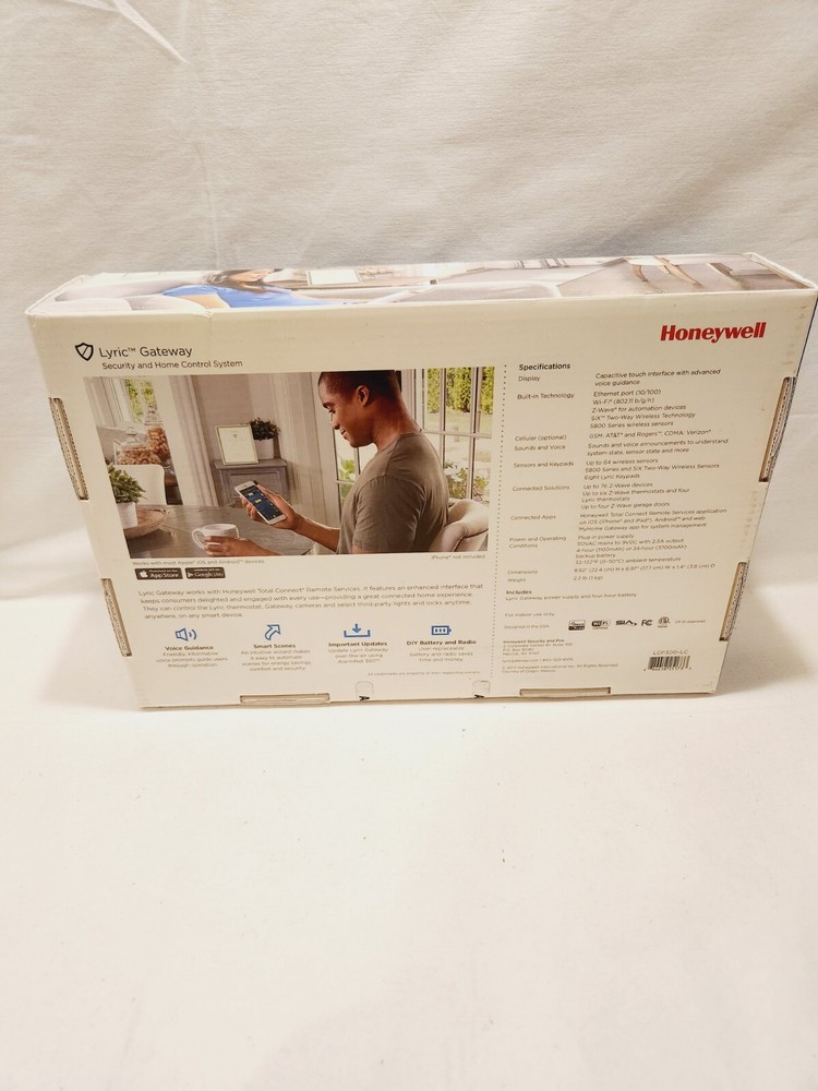 Honeywell Lyric Gateway Security And Home Control System
