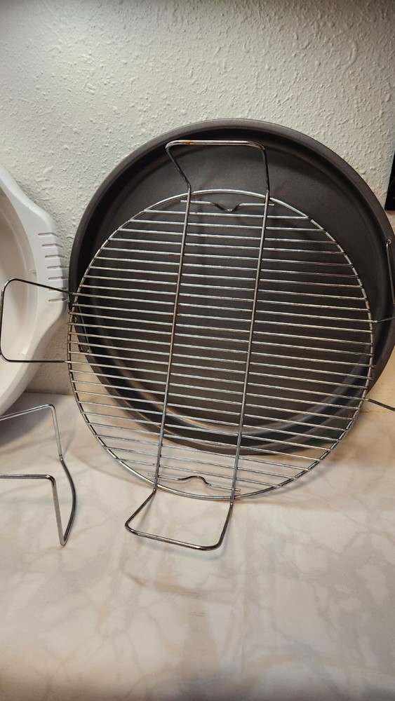 Nuwave Infrared Cooking System Replacement Pieces Base Pan/Tray Rack 20301-20304