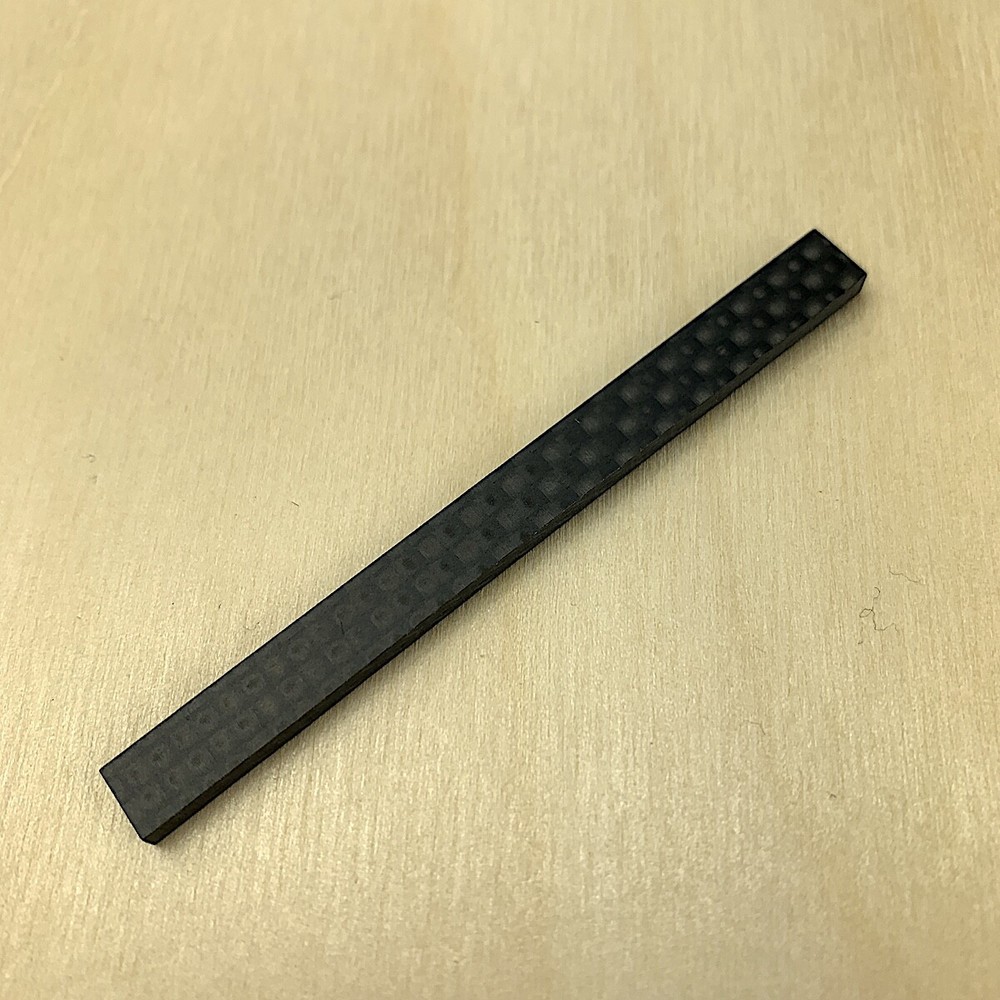 Ukelele Carbon Saddle Blank - Flat - UKC-51