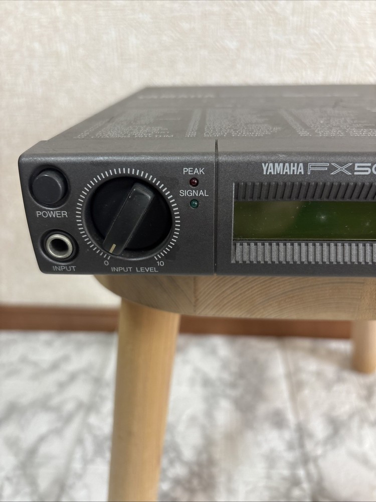 YAMAHA FX500 SIMUL-EFFECT PROCESSOR Guitar Effect TESTED JAPAN