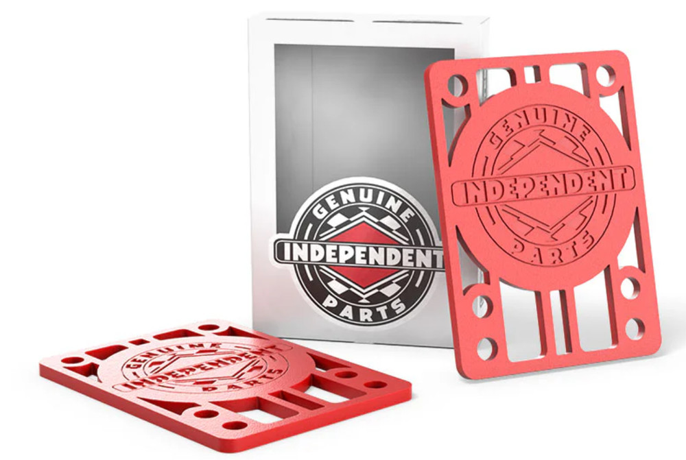Independent 1/8" Red Riser Pads