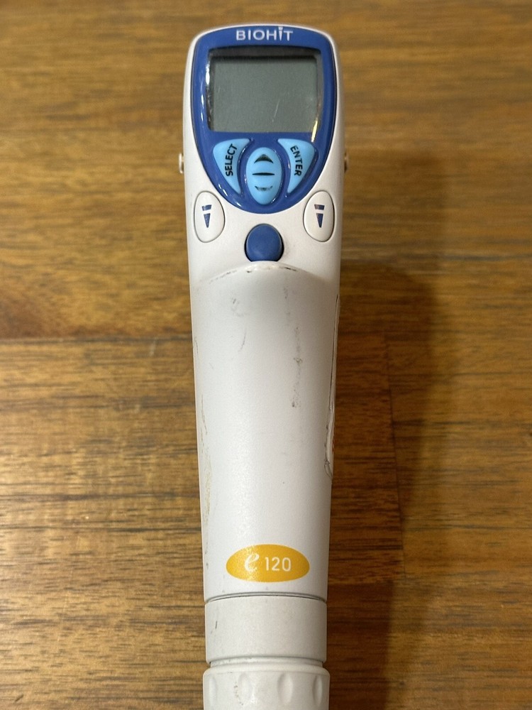 Biohit eLine e120 5-120 uL Electronic 8-Channel Multi-Channel Pipette