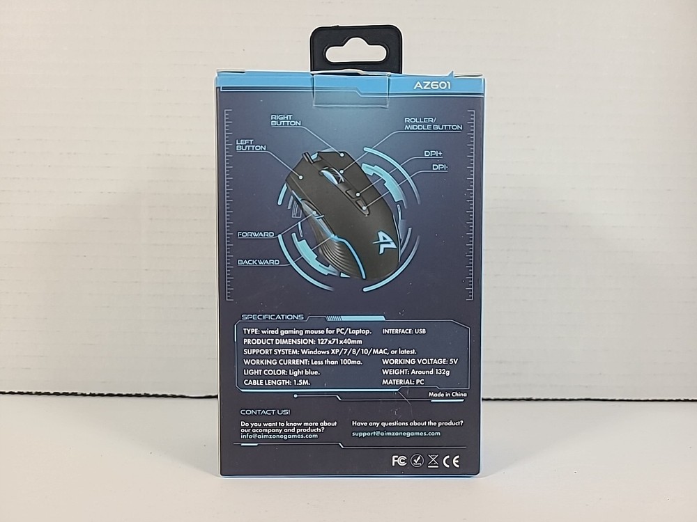 Aimzone AZ601 Chroma Professional Gaming Mouse