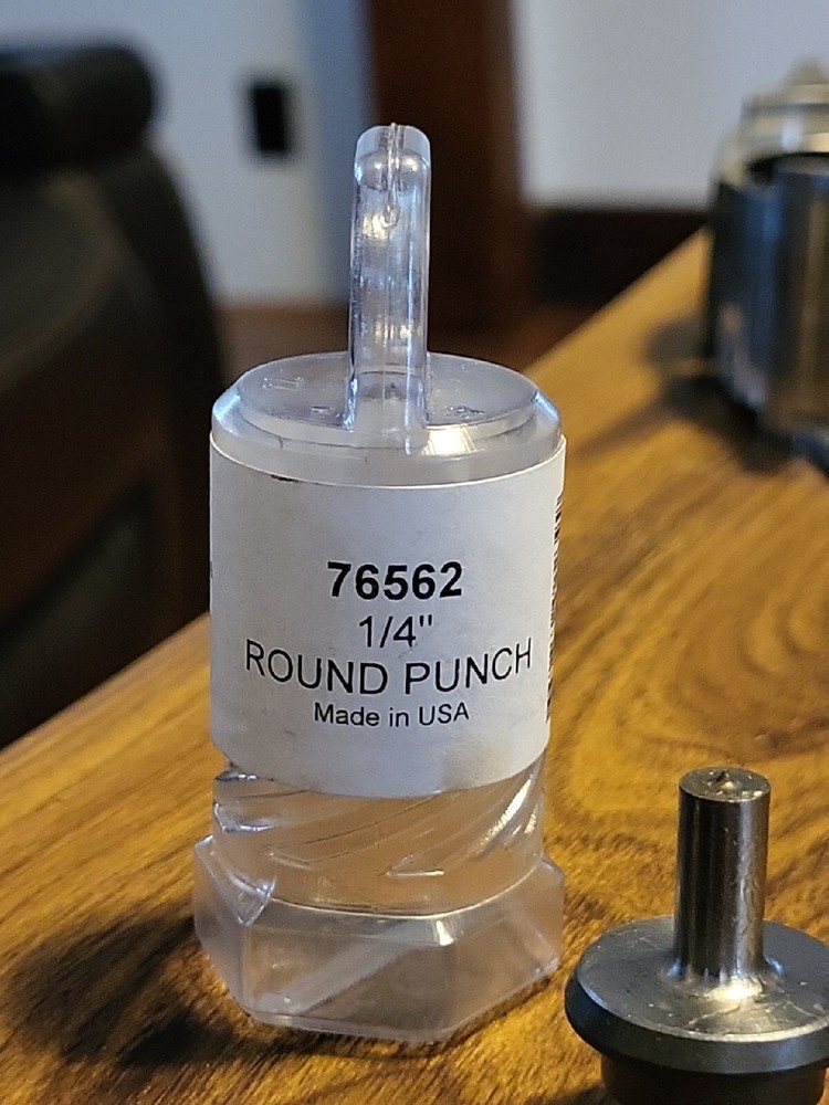 Hougen 76562 1/4" Round Punch
