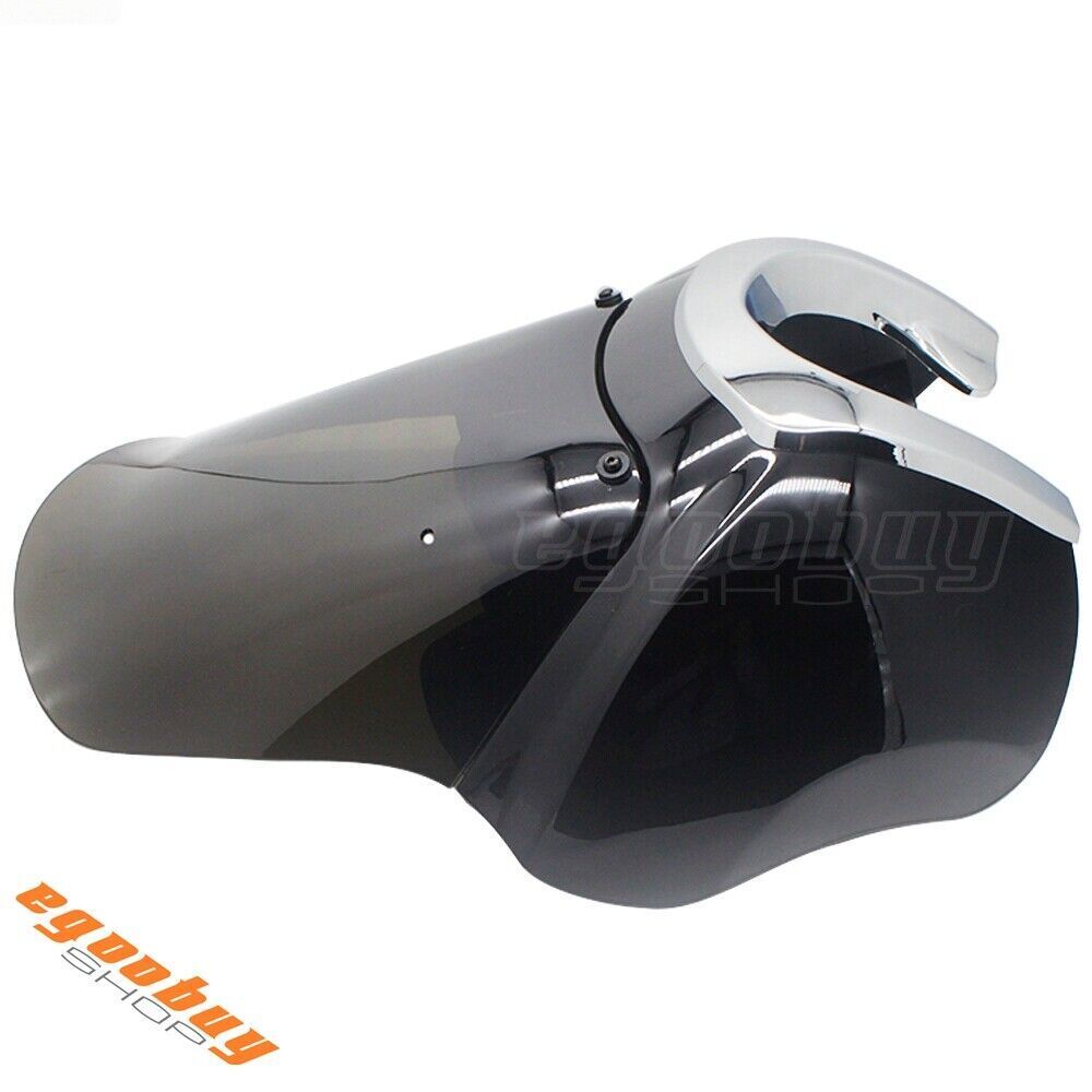 Headlight Fairing Windshield & Bracket Mount For Harley Softail FXBB FXBBS FXST