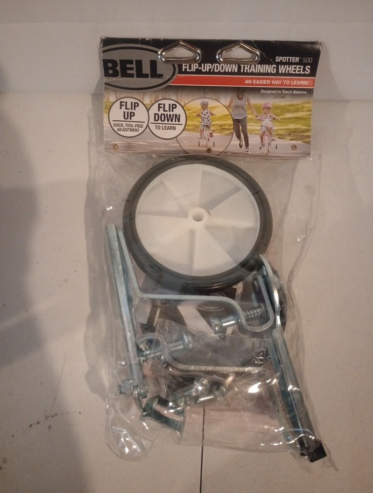 Bell Spotter 500 Flip-Up Training Wheels Set For Bicycle