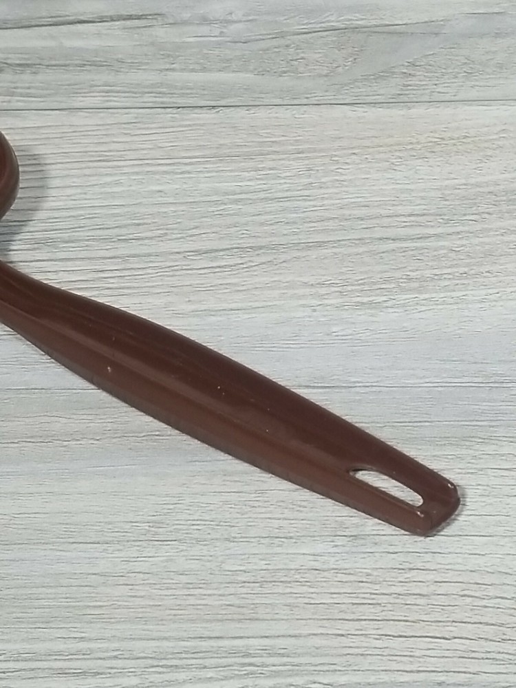 Foley Plastic Pie Server Cutter 10" Wedge Shape Brown