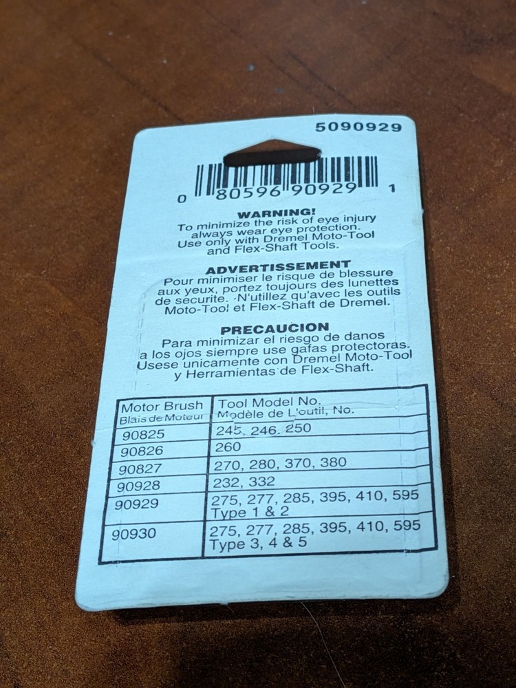 Dremel - #90929 - Motor Brushes - NOS