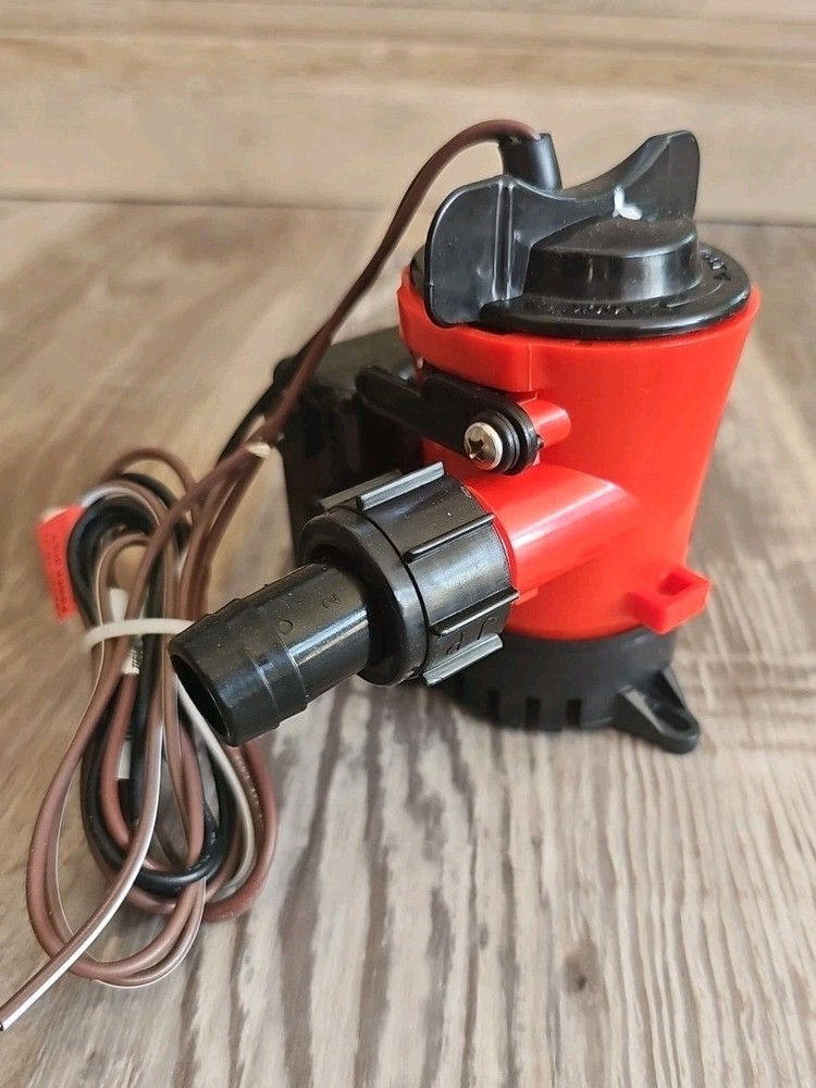 Automatic Bilge Pump 500 GPH 3/4" Discharge 12V