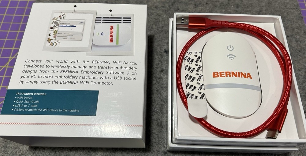 Bernina WiFi Device For V9 Software