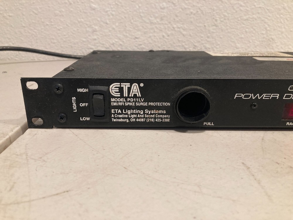 ETA CONDITIONED POWER DISTRIBUTION PD11LV